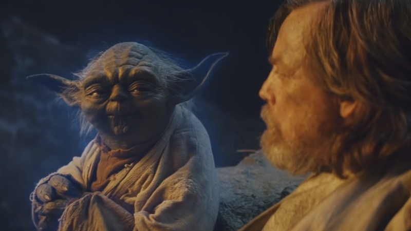 From the beyond, Yoda imparts his most vital lesson.